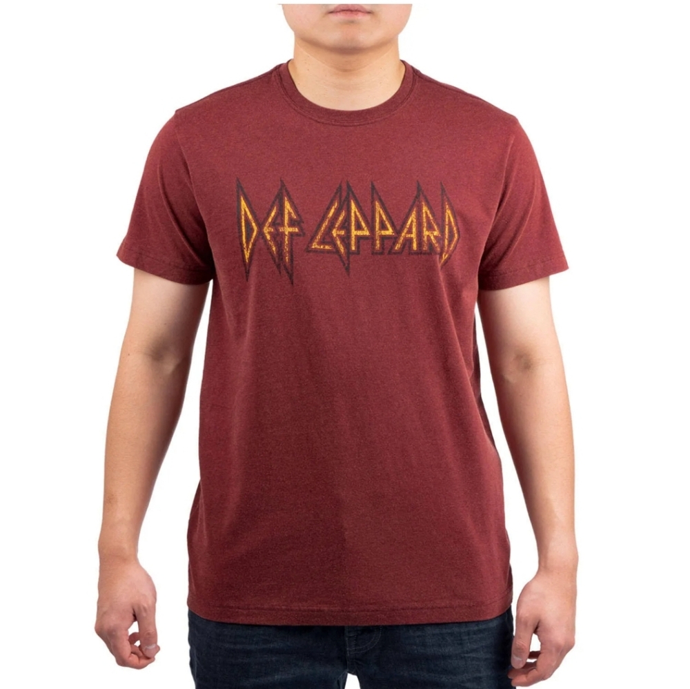 Def Leopard Men's L Graphic Band Tee